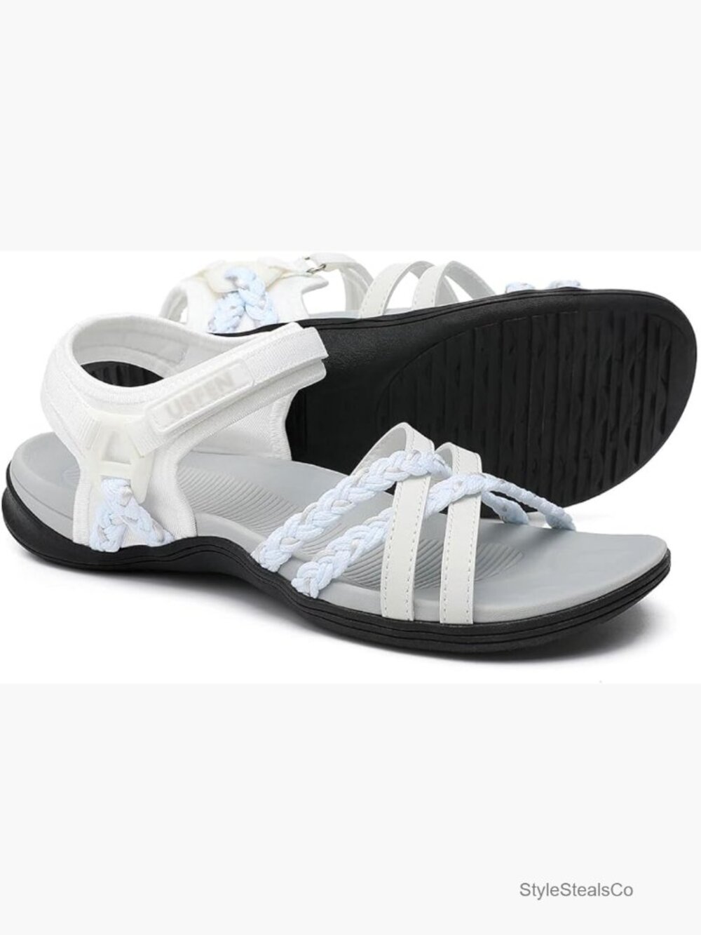 Women's Hiking Sport Sandals with Arch Support and Adjustable Straps